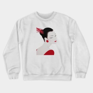 Japanese beauty Crewneck Sweatshirt